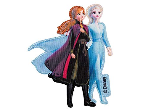 Disney Bügelbild Aufnäher Patch Applikation zum Aufbügeln Frozen 2 Anna ELSA 6,5 x 8,0 cm von Disney
