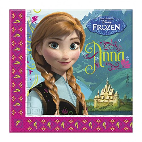 Disney Eiskönigin / Frozen 20 Servietten Anna und Elsa von Disney