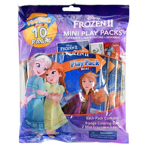 Disney Frozen 2 Mini Play Packs 10-Pack with Crayons and Stickers Disney Frozen 2 Mini Play Packs 10-Pack with Crayons and Stickers von Disney