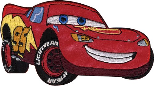 Disney Große Lightning McQueen Aufnäher, Mehrfarbig Disney Große Lightning McQueen Aufnäher, Mehrfarbig von Disney