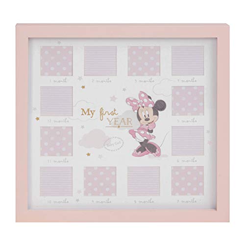 Disney Minnie Mouse Baby Girl First Year 12 Month Multi-Bilderrahmen von Disney