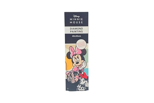 Disney Minnie Mouse Diamond Painting für Erwachsene & Kinder DIY Diamantbild Set 40x30 cm | Komplettes Bastelset mit über 15.000 Steinen | Kreatives Malen mit Strasssteinen für Mädchen & Frauen Disney Minnie Mouse Diamond Painting für Erwachsene & Kinder DIY Diamantbild Set 40x30 cm | Komplettes Bastelset mit über 15.000 Steinen | Kreatives Malen mit Strasssteinen für Mädchen & Frauen von Disney