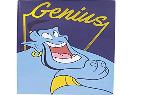 Disney Notizbuch Aladdin Genius blau, bedruckt, 200 Seiten,aus Papier/Pappe, liniert. von Disney