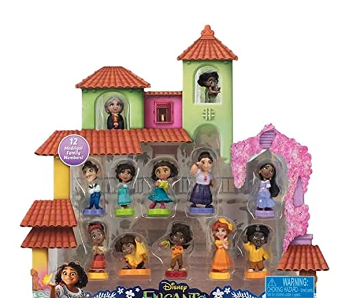 Disney Unisex Kinder Encanto Mi Familia 12 Mini Figure Set, Gold-Coloured von Disney