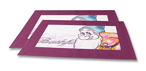 Disney tws63/07ma 7 Zwerge Set 2 amerikanischen Tischdecke, Position Pimpel, 55 x 35 cm von Egan