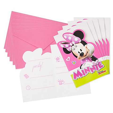 Einladungen "Minnie", 6 Stück von Disney