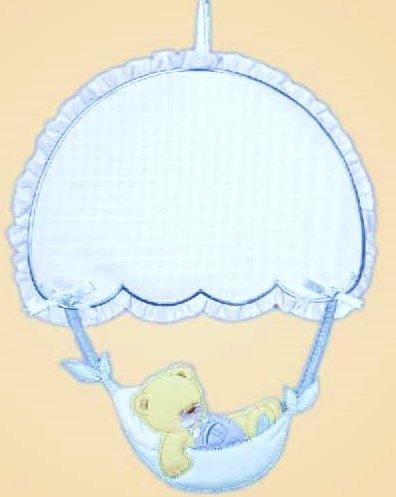 Geburtsschleife zum Besticken hellblau von Disney