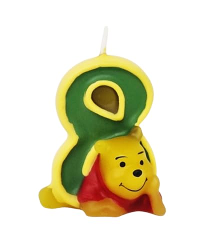 Kerze Disney Winnie Puuh und Freunde zum Geburtstag Zahl 8 Kerze Disney Winnie Puuh und Freunde zum Geburtstag Zahl 8 von Disney
