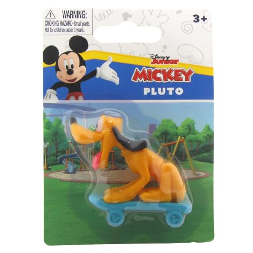Mickey and Friends 3D-Figur, 6,3 cm, sehr detailliert, Sammlerstück, perfekt als Tortenaufsatz – Pluto von Disney