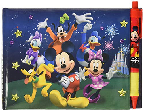 Mickey and Friends Deluxe Autogrammbuch mit Stift von Disney
