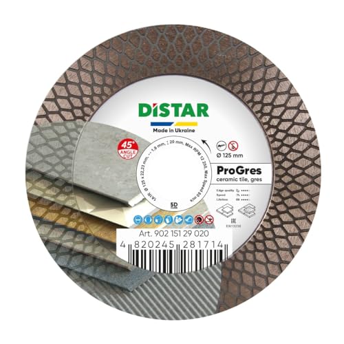 Distar Diamanttrennscheibe 1A1R 125 Pro Gres: schneiden und schleifen Distar Diamanttrennscheibe 1A1R 125 Pro Gres: schneiden und schleifen von Distar