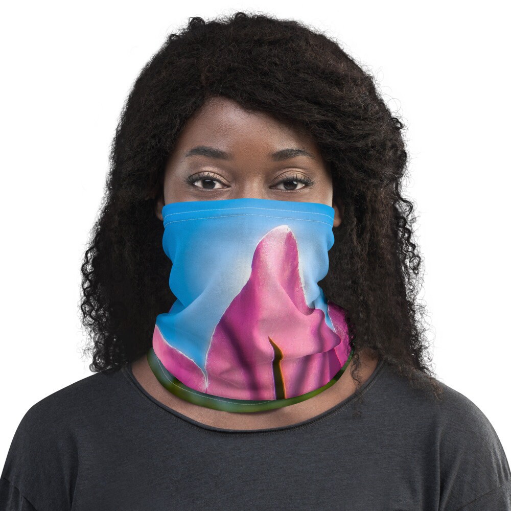 Halstuch, Gesichtsmasken, Stirnbänder, Halswärmer, Bandana, Floral, Einzigartiges Design, Armband, Rosa Blumen Halstuch, Gesichtsmasken, Stirnbänder, Halswärmer, Bandana, Floral, Einzigartiges Design, Armband, Rosa Blumen von DistortedRainbowsArt