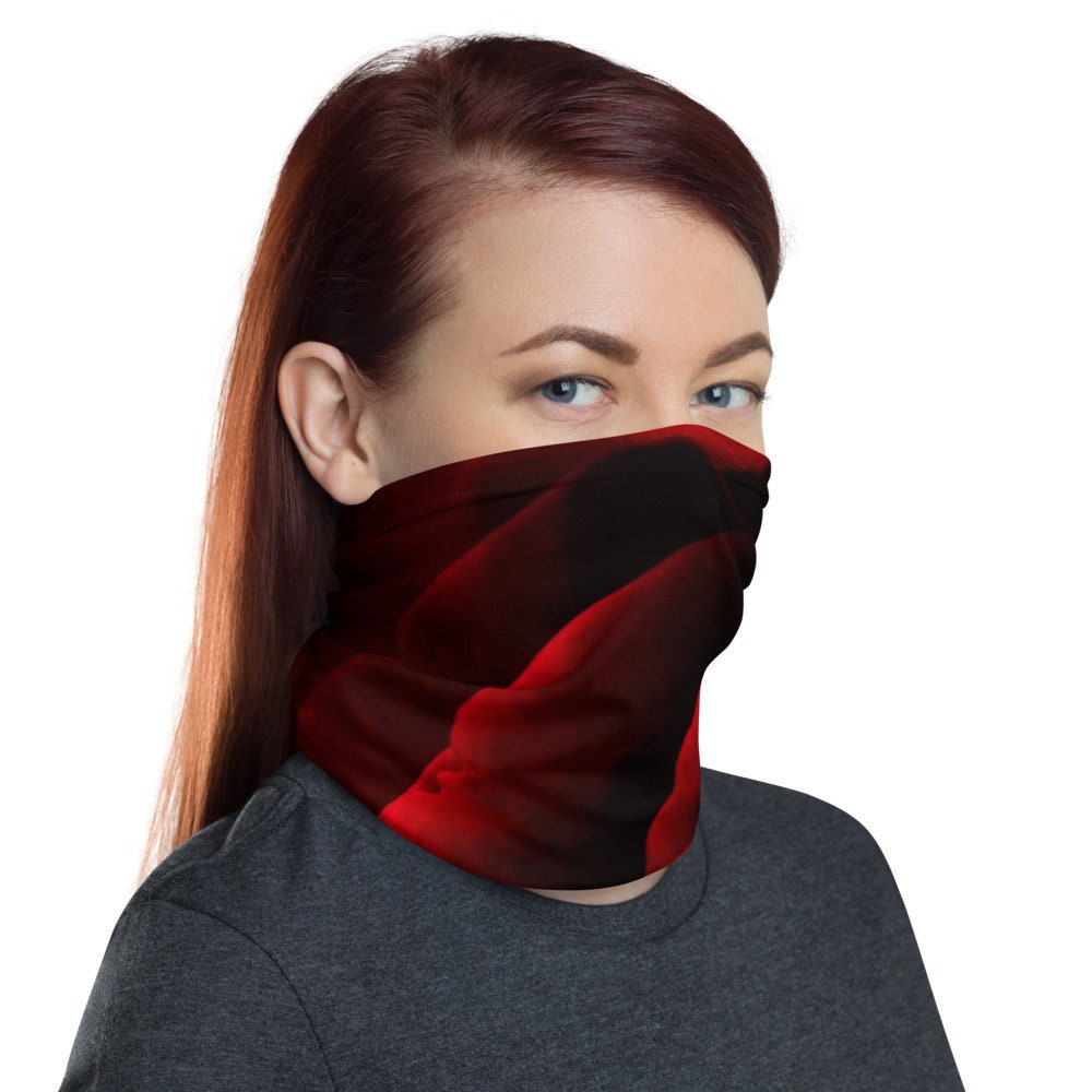 Halstuch, Gesichtsmasken, Stirnbänder, Halswärmer, Bandana, Floral, Einzigartiges Design, Armband, Rot, Floral, Blume Halstuch, Gesichtsmasken, Stirnbänder, Halswärmer, Bandana, Floral, Einzigartiges Design, Armband, Rot, Floral, Blume von DistortedRainbowsArt