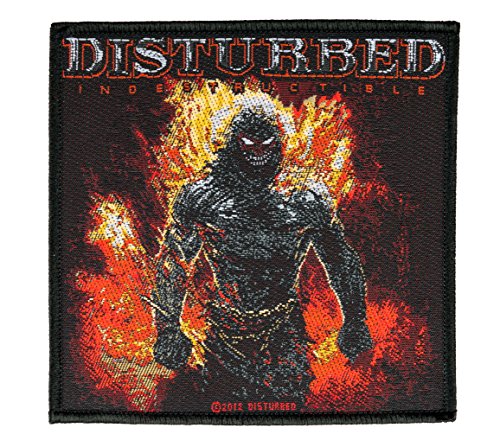 Birsppy Disturbed Aufnäher - Indestructible Patch - Gewebt & Lizenziert !! von Disturbed