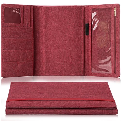 Schutzhülle für Rocketbook Fusion Executive-Größe, Multi-A5-Format, Notizbuchhülle mit Stifthalter, Handyfach, Reißverschlussfach, Visitenkartenhalter, 22,4 x 15,2 cm, Fuchsia) Schutzhülle für Rocketbook Fusion Executive-Größe, Multi-A5-Format, Notizbuchhülle mit Stifthalter, Handyfach, Reißverschlussfach, Visitenkartenhalter, 22,4 x 15,2 cm, Fuchsia) von Ditiord