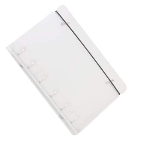 Binder Cover,6 Ring Ordner Organizer Mit Elastischem Gummizug Verschluss | Nachfüllbare Büroartikel Für Sticker Notizbuch Planer Seiten Album Karte Foto Organisation Aufbewahrung,Ordnen Speichern von Diuyzoc
