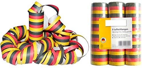 Diverse 30 Rollen Luftschlangen Luftschlange Deutschland Germany EM WM Fußball Diverse 30 Rollen Luftschlangen Luftschlange Deutschland Germany EM WM Fußball von Diverse