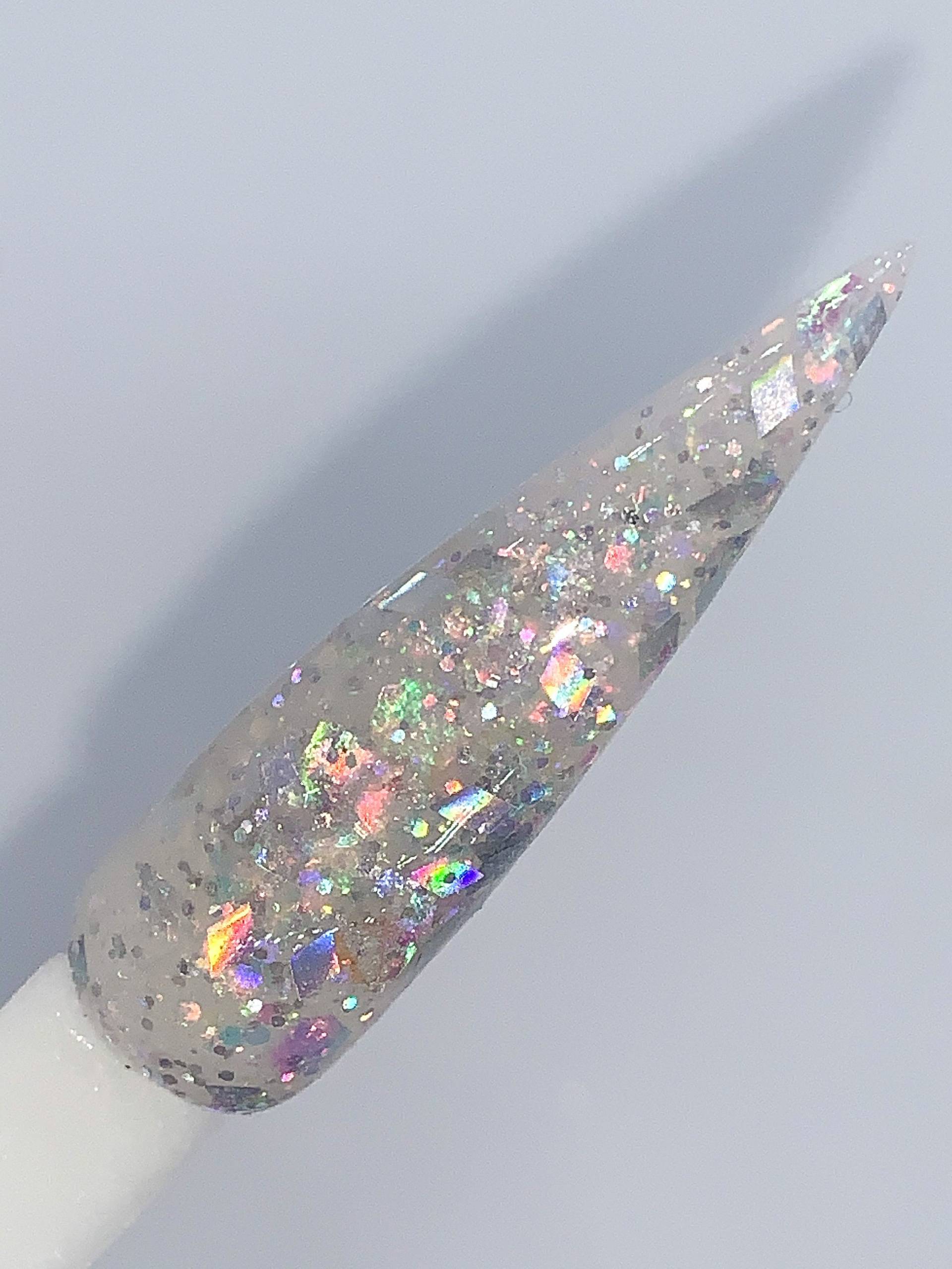 Diamant Ring - Acryl Puder, Dip Powder, Dips, Puder Für Nägel, Glitzer Nagel von Divinedesignznails