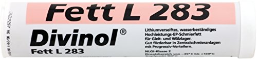 Fettkartusche Divinol KP2K-30 Fett L 283 400g, Mehrzweckfett, sehr gute Walkstabilität, druckbeständig und wasserabweisend Fettkartusche Divinol KP2K-30 Fett L 283 400g, Mehrzweckfett, sehr gute Walkstabilität, druckbeständig und wasserabweisend von Divinol