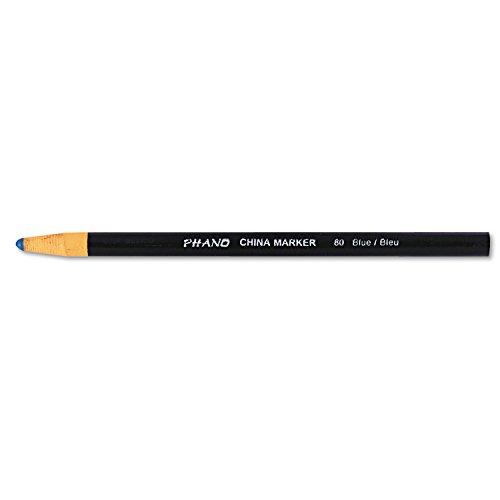 Dixon Industrial Phano 00080 Porzellan-Marker, abziehbar, Blau, 12 Stück Dixon Industrial Phano 00080 Porzellan-Marker, abziehbar, Blau, 12 Stück von Dixon