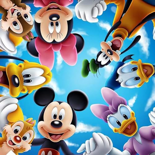Tamseen DIY Diamond Painting Cartoon Kit – 5D Diamant Bilder Maus für Erwachsene | Kunstvolle Strass Stickerei Sets für Home Dekoration | 30x30 cm Wanddekoration Tamseen DIY Diamond Painting Cartoon Kit – 5D Diamant Bilder Maus für Erwachsene | Kunstvolle Strass Stickerei Sets für Home Dekoration | 30x30 cm Wanddekoration von Diymood