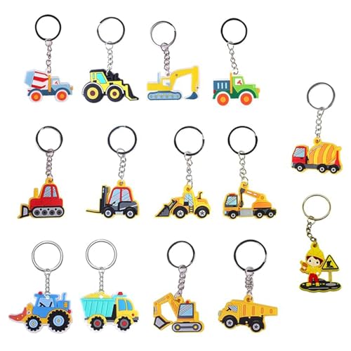 Diyxisk Schlüsselanhänger Kinder, 14 Stücke Schlüsselanhänger Traktor, Interessant Autoschlüsselanhänger, Mitgebsel Kindergeburtstag, Baufahrzeuge Thema, Ein Tolles für Freunde, Familie Diyxisk Schlüsselanhänger Kinder, 14 Stücke Schlüsselanhänger Traktor, Interessant Autoschlüsselanhänger, Mitgebsel Kindergeburtstag, Baufahrzeuge Thema, Ein Tolles für Freunde, Familie von Diyxisk