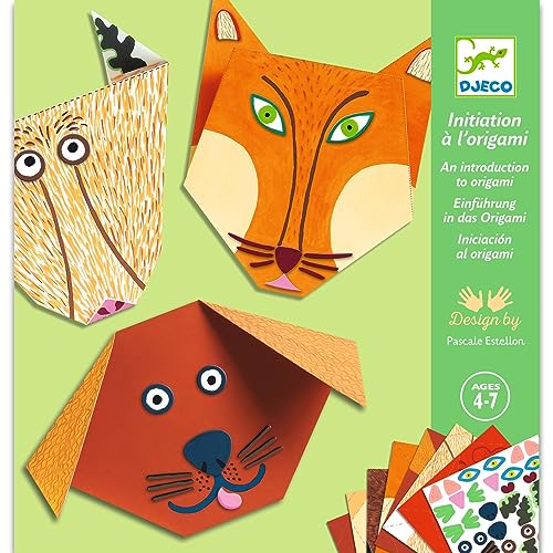 Djeco DJ08761 Origami animales, Stern, Multicolour von Djeco