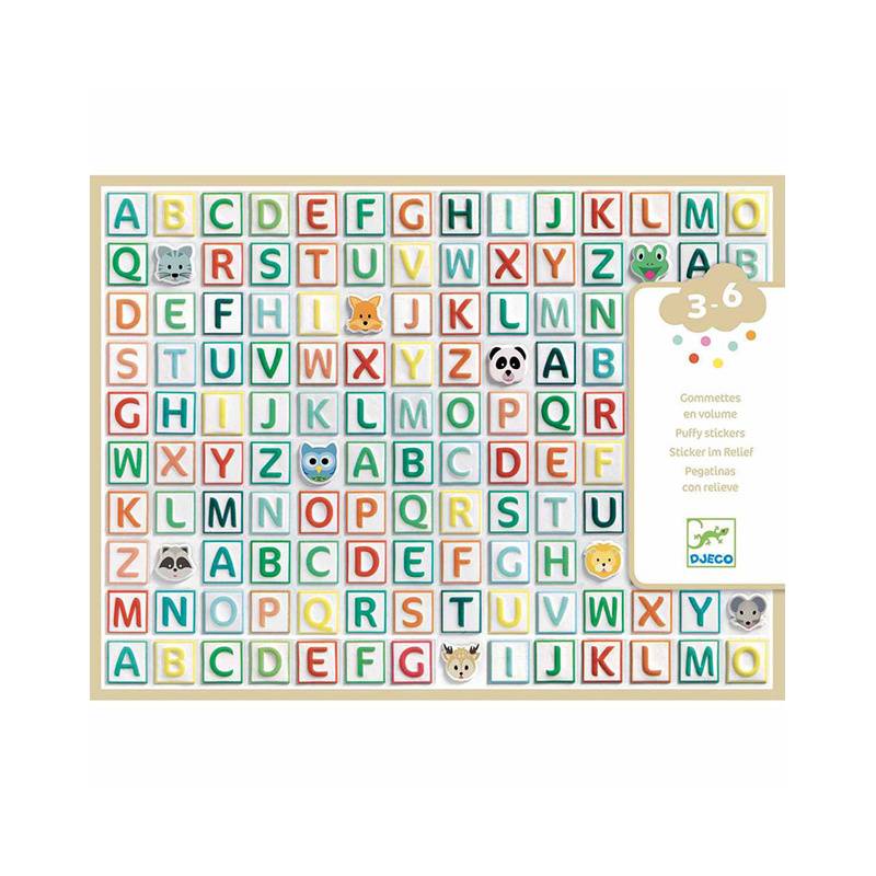 Sticker Alphabet von Djeco