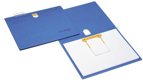 Atlanta 2655834600 Hängehefter Serie E mit Clipmechanik, blau von Djois