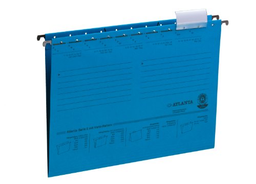 Atlanta Serie E Hängemappe A4, Jalema 2655024600, Hängetasche für Akten, Hängeregister, 25er Packung, blau Atlanta Serie E Hängemappe A4, Jalema 2655024600, Hängetasche für Akten, Hängeregister, 25er Packung, blau von Djois