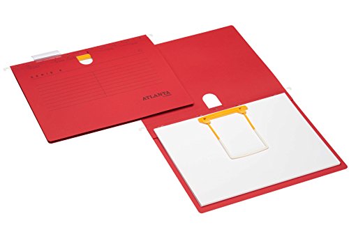 Atlanta Serie-E Hängeschnellhefter mit Jalema Clip, Jalema 2655834200, Hängemappe für Akten, Hängetasche, Karton mit 25 Stück, rot Atlanta Serie-E Hängeschnellhefter mit Jalema Clip, Jalema 2655834200, Hängemappe für Akten, Hängetasche, Karton mit 25 Stück, rot von Djois