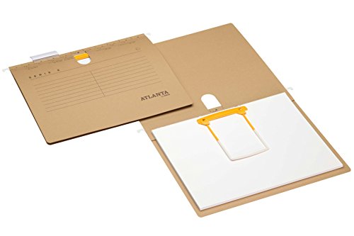 Atlanta Serie-E Hängeschnellhefter mit Jalema Clip, Jalema 2655834700, Hängemappe für Akten, Hängetasche, Karton mit 25 Stück, naturbraun Atlanta Serie-E Hängeschnellhefter mit Jalema Clip, Jalema 2655834700, Hängemappe für Akten, Hängetasche, Karton mit 25 Stück, naturbraun von Djois