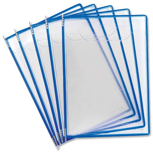 Djois, 194201 - Fold'up Pivot Pocket, Tarifold, A4, Hochformat, Blau, 5 Stück, Ideal für dicke Dokumente, Schneller Zugriff, Robuste PVC-Hülle, Büros, Werkstätten, Made in France Djois, 194201 - Fold'up Pivot Pocket, Tarifold, A4, Hochformat, Blau, 5 Stück, Ideal für dicke Dokumente, Schneller Zugriff, Robuste PVC-Hülle, Büros, Werkstätten, Made in France von Djois