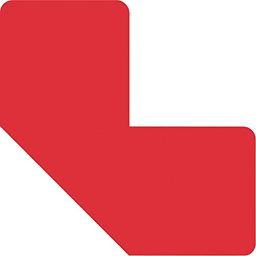 Djois, 197203 - Klebesymbol für Bodenmarkierung, L-Form, Rot, 10 Stück, Robustes PVC, Umweltfreundlicher Kleber, Einfache Handhabung, Präzise Markierung, Innenbereich, LEAN Management Djois, 197203 - Klebesymbol für Bodenmarkierung, L-Form, Rot, 10 Stück, Robustes PVC, Umweltfreundlicher Kleber, Einfache Handhabung, Präzise Markierung, Innenbereich, LEAN Management von Djois