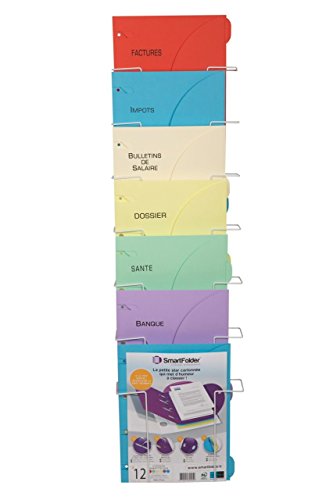 Djois, 212474 - Perforierte Smartfolder Mappe, A4, Home Pack, 6 Stück, Register, 3 Klappen, Umweltfreundlich, 100% Recycelt, Einfache Handhabung, Ideal für Büro, Zuhause, Schule, Verschiedene Farben Djois, 212474 - Perforierte Smartfolder Mappe, A4, Home Pack, 6 Stück, Register, 3 Klappen, Umweltfreundlich, 100% Recycelt, Einfache Handhabung, Ideal für Büro, Zuhause, Schule, Verschiedene Farben von Djois