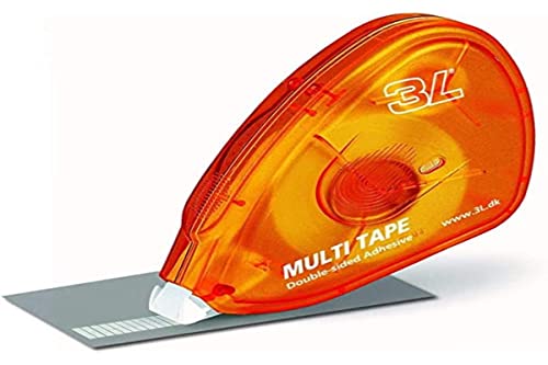 Djois 70772 - Multi Tape, Permanent, Orange, 1 Stück, Doppelseitiges Klebeband, Praktisch, Einfache Anwendung, für Alle Oberflächen, Bleibt an Ort und Stelle Djois 70772 - Multi Tape, Permanent, Orange, 1 Stück, Doppelseitiges Klebeband, Praktisch, Einfache Anwendung, für Alle Oberflächen, Bleibt an Ort und Stelle von Djois