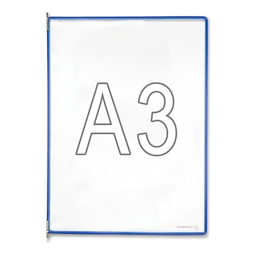 Tarifold Sichttafeln, A3, Hochformat, blau, VE 10 Stück Tarifold Sichttafeln, A3, Hochformat, blau, VE 10 Stück von Djois