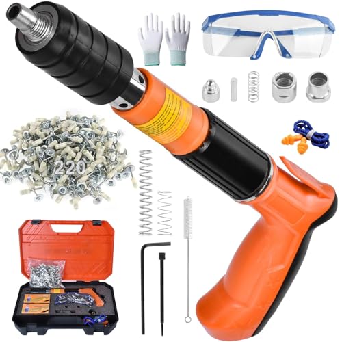 Beton Nagelpistole Manuelle Pistola de Clavos Nägeln Betonnagler mit 220 Nägeln Nail Gun Nagelschussgerät für Stahl & Beton 5-Gänge Bolzenschussgerät Beton Nagler mit Schalldämpfer Hand Betonpistole Beton Nagelpistole Manuelle Pistola de Clavos Nägeln Betonnagler mit 220 Nägeln Nail Gun Nagelschussgerät für Stahl & Beton 5-Gänge Bolzenschussgerät Beton Nagler mit Schalldämpfer Hand Betonpistole von DkevEu