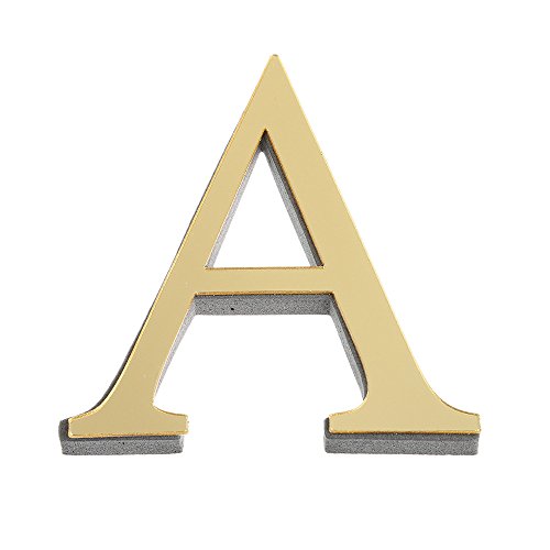 3D Spiegel Buchstaben Aufkleber Kreativ Acryl 26 Gold Alphabet abnehmbare Wandaufkleber DIY Decals für Wohnzimmer Schlafzimmer Wohnkultur Kinderzimmer Wandtattoo Wandsticker 3D Spiegel Buchstaben Aufkleber Kreativ Acryl 26 Gold Alphabet abnehmbare Wandaufkleber DIY Decals für Wohnzimmer Schlafzimmer Wohnkultur Kinderzimmer Wandtattoo Wandsticker von Dkings