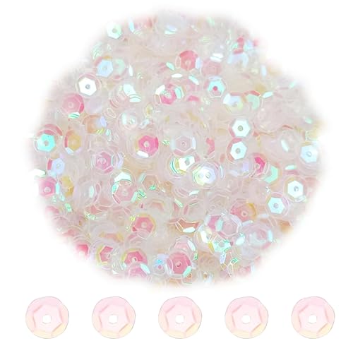 Mix Pailletten, transparente Pailletten zum Basteln, 1200 Stück, 6 mm, gemischt, lose runde Knöpfe, Tasse, glitzernde Pailletten, Spangles zum Nähen, Hochzeit, Weihnachten, DIY, Schmuck, Dekoration Mix Pailletten, transparente Pailletten zum Basteln, 1200 Stück, 6 mm, gemischt, lose runde Knöpfe, Tasse, glitzernde Pailletten, Spangles zum Nähen, Hochzeit, Weihnachten, DIY, Schmuck, Dekoration von Dlicsy