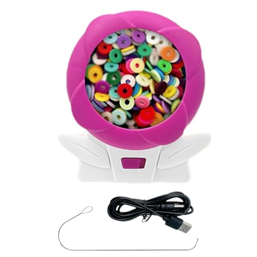 Dmuzsoih Bead Spinner,Elektrischer Automatischer Armband Spinner - Perlenzubehör Für Männer Frauen Kinder Jugendliche Erwachsene Familie Freunde Mädchen Dmuzsoih Bead Spinner,Elektrischer Automatischer Armband Spinner - Perlenzubehör Für Männer Frauen Kinder Jugendliche Erwachsene Familie Freunde Mädchen von Dmuzsoih