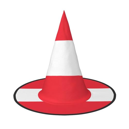 DngSer Halloween-Hut mit österreichischer Flagge, perfekt für Party-Maskerade, Damen-Cosplay, dekorative Kappe für Karneval, faltbare Dekorationen DngSer Halloween-Hut mit österreichischer Flagge, perfekt für Party-Maskerade, Damen-Cosplay, dekorative Kappe für Karneval, faltbare Dekorationen von DngSer