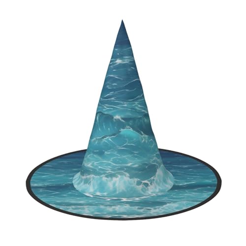 DngSer The Deep Blue Sea Halloween Hat - Perfekt für Party Maskerade, Damen Cosplay, Dekorative Kappe für Karneval, Faltbare Dekorationen DngSer The Deep Blue Sea Halloween Hat - Perfekt für Party Maskerade, Damen Cosplay, Dekorative Kappe für Karneval, Faltbare Dekorationen von DngSer
