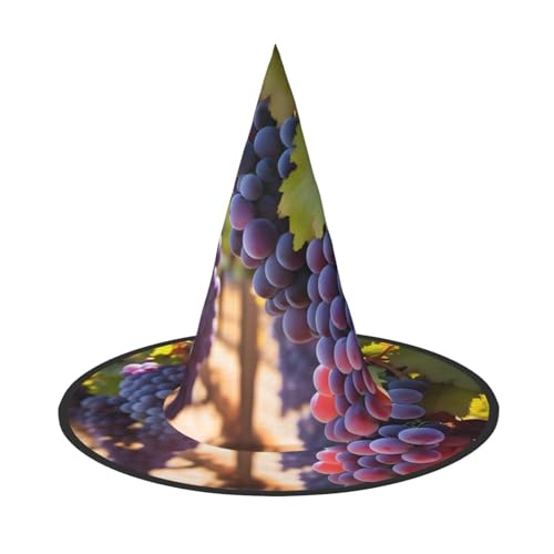 Wüstentrauben Halloween Hut - Perfekt für Party Maskerade, Damen Cosplay, Dekorative Kappe für Karneval, Faltbare Dekorationen Wüstentrauben Halloween Hut - Perfekt für Party Maskerade, Damen Cosplay, Dekorative Kappe für Karneval, Faltbare Dekorationen von DngSer