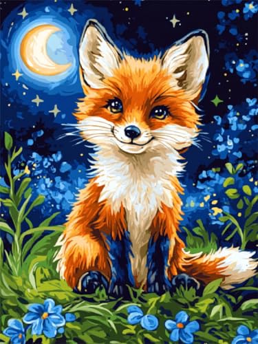Diamond Painting Erwachsene Fuchs 60x90 cm 5D Diamant Painting Bilder Landschaft Diamant Malerei Kinder DIY Mosaik Bastelset Crystal Stickerei Leinwand Bilder für Wall Decor Geschenke für Frauen G-276 Diamond Painting Erwachsene Fuchs 60x90 cm 5D Diamant Painting Bilder Landschaft Diamant Malerei Kinder DIY Mosaik Bastelset Crystal Stickerei Leinwand Bilder für Wall Decor Geschenke für Frauen G-276 von Dnnufagg