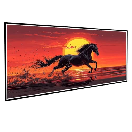 Diamond Painting Erwachsene kinder Tier Diamond Painting XXL 100x200cm Full Drill Schwarz Diamant Painting Bilder Perlen Bilder Malerei Bastelset Mosaikherstellung, Wand Dekor Geschenke Mädchen V-910 Diamond Painting Erwachsene kinder Tier Diamond Painting XXL 100x200cm Full Drill Schwarz Diamant Painting Bilder Perlen Bilder Malerei Bastelset Mosaikherstellung, Wand Dekor Geschenke Mädchen V-910 von Dnnufagg