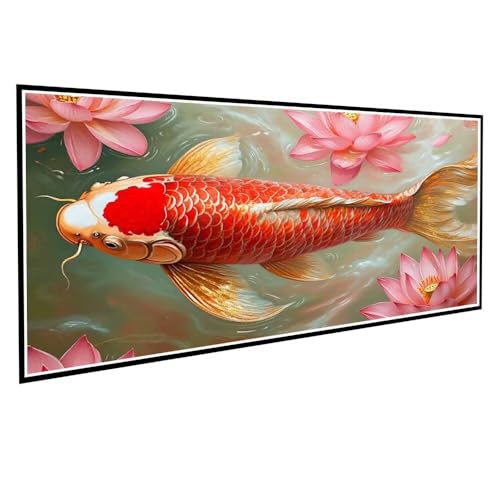 Diamond Painting Fisch Diamond Painting Groß XXL 50x100cm Mosaik Bastelset Erwachsene Blume Crystal Art Malerei Stickerei Kreuzstich Basteln Wohnzimmer Schlafzimmer Wand Dekor Frauen Geschenke V-897 Diamond Painting Fisch Diamond Painting Groß XXL 50x100cm Mosaik Bastelset Erwachsene Blume Crystal Art Malerei Stickerei Kreuzstich Basteln Wohnzimmer Schlafzimmer Wand Dekor Frauen Geschenke V-897 von Dnnufagg