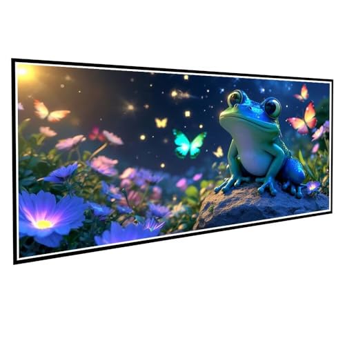 Diamond Painting Schmetterling Diamond Painting Groß XXL 50x100cm Mosaik Bastelset Erwachsene Frosch Crystal Art Malerei Stickerei Kreuzstich Basteln Wohnzimmer Schlafzimmer Wand Dekor Geschenke V-874 Diamond Painting Schmetterling Diamond Painting Groß XXL 50x100cm Mosaik Bastelset Erwachsene Frosch Crystal Art Malerei Stickerei Kreuzstich Basteln Wohnzimmer Schlafzimmer Wand Dekor Geschenke V-874 von Dnnufagg
