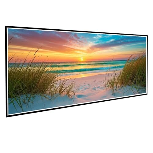Diamond Painting Sonnenuntergang Diamond Painting Groß XXL 50x100cm Mosaik Bastelset Erwachsene Strand Crystal Art Malerei Stickerei Kreuzstich Wohnzimmer Schlafzimmer Wand Dekor Geschenke V-160 Diamond Painting Sonnenuntergang Diamond Painting Groß XXL 50x100cm Mosaik Bastelset Erwachsene Strand Crystal Art Malerei Stickerei Kreuzstich Wohnzimmer Schlafzimmer Wand Dekor Geschenke V-160 von Dnnufagg