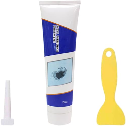 Mart Wall Repair Kit, White Walls Hole Patch Putty, Walls Patch Paste for Holes Drywall, Wall Repair Paste Putty Kit with Scraper (1set) von Dnyun